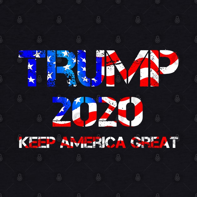 Donald Trump 2020 Keep America Great Again by Johnathan Allen Wilson